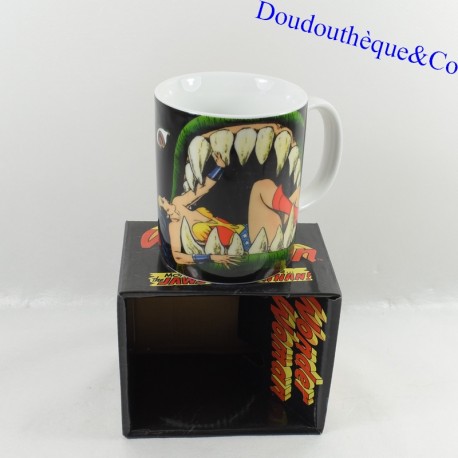 Tasse Wonder Woman Monströs gnadenlos die Kiefer des Leviathan 10 cm