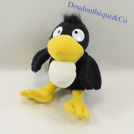 Peluche Corbeau JEMINI Fable de la Fontaine Le Corbeau et le Renard 12 cm Peluche Corbeau JEMINI Fable de la Fontaine Le Corbeau et le Renard 12 cm