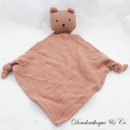 Flat bear cuddly toy LIEWOOD Lange brown diamond