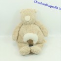 Peluche musicale ours NOUKIE'S Sweet Dream beige lune 25 cm