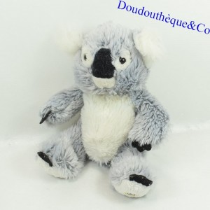 Peluche koala GANZ gris et blanc 22 cm