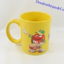 Taza M&M'S Red Supporter Brasil Collector 2014 10 cm