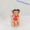 Bicchiere alto Betty Boop VIALE DELLE STELLE "Little Demon" 2005 13 cm