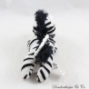 Plush keychain zebra FAMILY & NOVOTEL black and white 13 cm