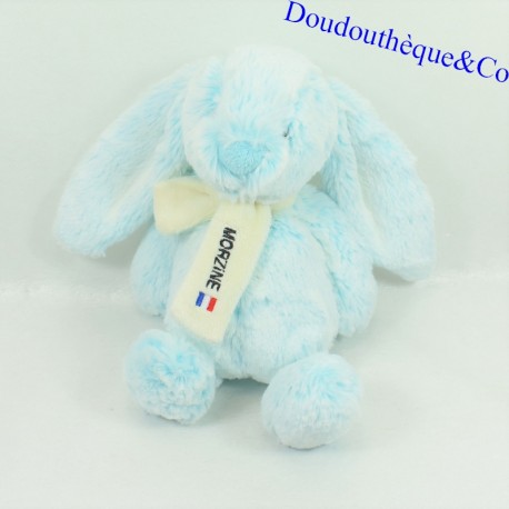 Plüsch Hase CMP Schal Morzine blau Plüsch Souvenir 22 cm