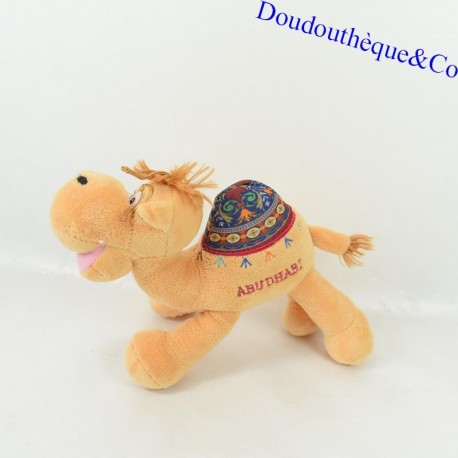 Peluche souvenir dromadaire ABU DHABI  chameau 14 cm