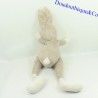 Plush rabbit IKEA Grey long leg belly white 36 cm