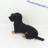 Plush dog PROPLAN Dachshund black and brown long body 36 cm