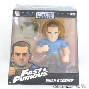 Figura Brian O'Conner METALES FUNDIDO A PRESIÓN Fast & Furious Paul Walker Jadatoys 15 cm