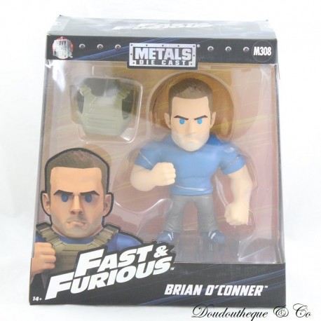 Figure Brian O'Conner METALS DIE CAST Fast & Furious Paul Walker Jadatoys 15 cm