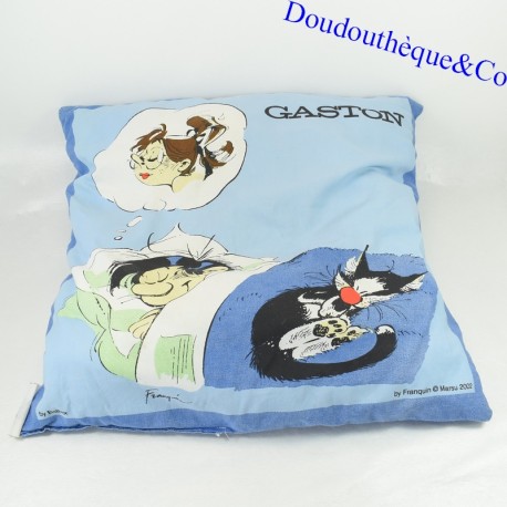 Kissen Gaston Lagaffe FRANQUIN vintage Marsu 2002 BD 45 cm Kissen Gaston Lagaffe FRANQUIN vintage Marsu 2002 BD 45 cm