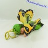 Baby Schmetterlingspuppe ANNE GEDDES gelb und grün 25 cm