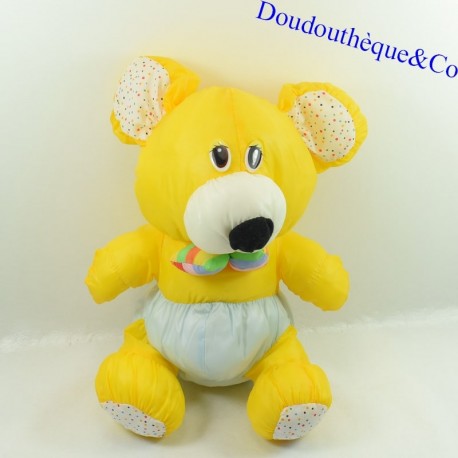 Plüschhund BIKIN Puffalump Fallschirm Canvas Fliege Vintage 35 cm Plüschhund BIKIN Puffalump Fallschirm Canvas Fliege Vintage 35 cm