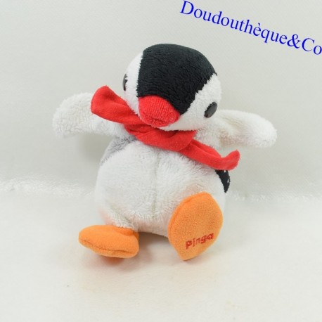 Plush penguin Pinga BANPRESTO sister of Pingu Vintage TV series year 1990 12 cm