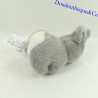 Peluche coniglio IKEA Glada grigio e bianco 13 cm