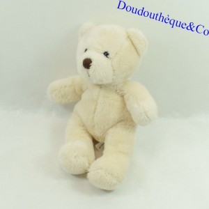 Plush bear MINIFEET beige plastic eyes 19 cm