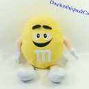 Peluche bonbon chocolat jaune M&M'S World officielle 32 cm