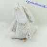 Coniglio di peluche RODADOU RODA ventre grigio bianco 22 cm