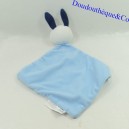 Piatto coniglio peluche AIR FRANCE diamante blu e bianco 20 cm