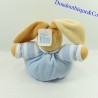 Plush rabbit ball KALOO Blue and white collection Blue and white 16 cm NEW