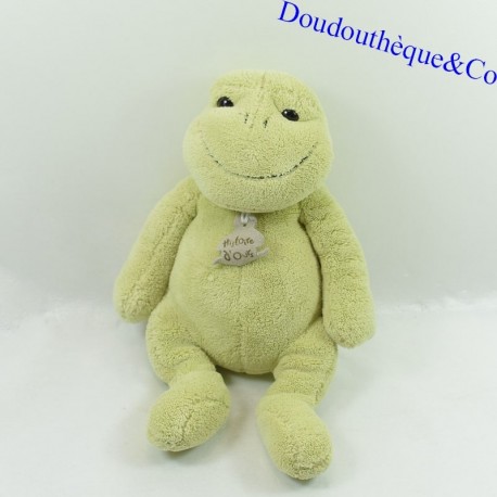 Plüschfrosch STORY OF BEAR grün HO2094 28 cm Plüschfrosch STORY OF BEAR grün HO2094 28 cm