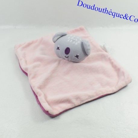 Flat blanket Koala SIPLEC pink and purple 24 cm