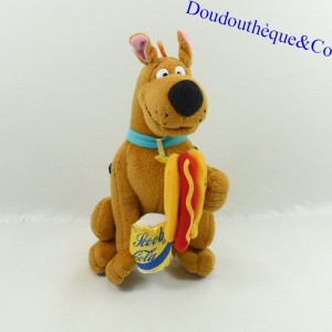 Peluche Scooby-Doo CITY CHIC FAMOSA Coca Cola e Hot dog scoubidou Hanna Barbera 21 cm