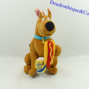 Plüschhund Scooby-Doo CITY CHIC FAMOSA Cola und Hot Dog Scoubidou Hanna Barbera 21 cm