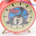 Alarm clock Felix the Cat THE CAT PRODUCTION vintage 2004 Red 18 cm