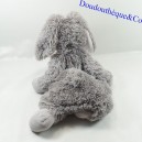 Plush rabbit ETAM range pyjamas cuddly toy hot water bottle gray 40 cm