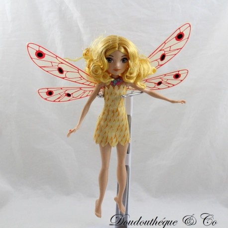 Shiva doll MATTEL Mia and me fairy yellow blonde articulated 22 cm