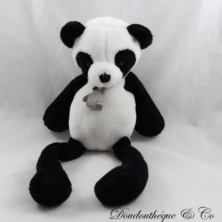 copia del mouse di peluche STORIA DEGLI ORSI Grigio dolce 40 cm SOS doudou
