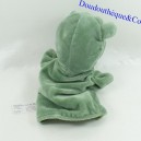 Doudou marionnette dragon ZEEMAN vert 23 cm
