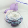 Zaino orsetto o Koala stile vintage Puffalump in tela paracadute viola 48 cm