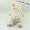 Muñeca bebé conejo ANNE GEDDES blanco rosa ojos azules Conejitos 30 cm
