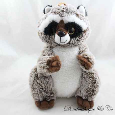 Plüschwaschbär DOHO braune große Augen Plüschwaschbär DOHO braune große Augen