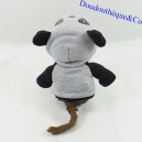 Plush Kiki SEKIGUCHI Monchhichi panda sweatshirt 17 cm