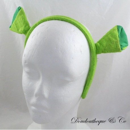 Stirnband Oger Ohrbügel Shrek grünes Stirnband Stirnband Oger Ohrbügel Shrek grünes Stirnband