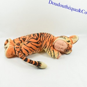 Poupée ANNE GEDDES bébé tigre déguisement 40 cm