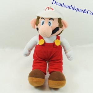 Plüsch Mario Nintendo Super Mario Mütze weiß Overall rot 28 cm