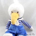 Plush Majken seagull BUKOWSKI striped blue white bird duck 29 cm