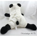 Panda de peluche vintage GIPSY blanco negro