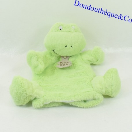 Doudou Puppenfrosch BEAR STORY grün HO2024 23 cm