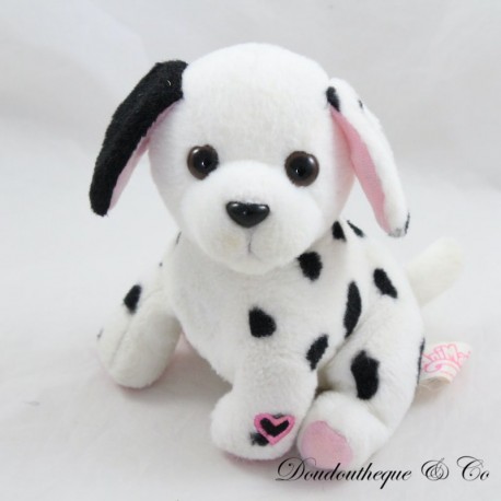 Peluche sonore et lumineuse chien ANIMAGIC dalmatien