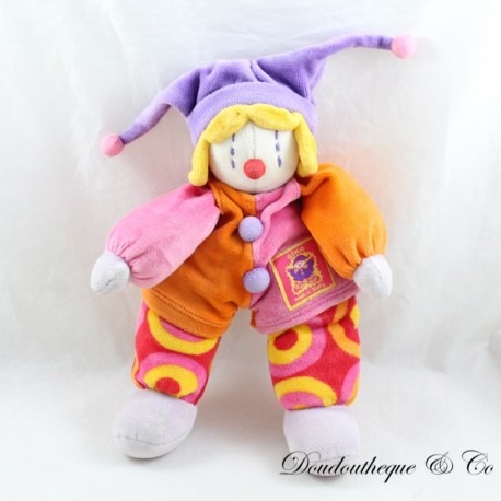 Peluche clown MOULIN ROTY Gino Peluche clown MOULIN ROTY Gino
