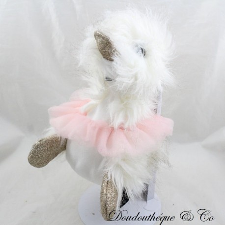 Plüschente DOUDOU ET COMPAGNIE rosa weiß Tutu Le Coin Münze 18 cm Plüschente DOUDOU ET COMPAGNIE rosa weiß Tutu Le Coin Münze 18 cm