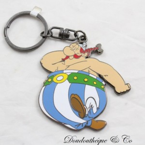 Keychain Obelix PARC ASTERIX metal 2002 Goscinny-Uderzo comic strip