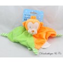 Flat cuddly toy monkey NANJING RUIFUITONG orange green