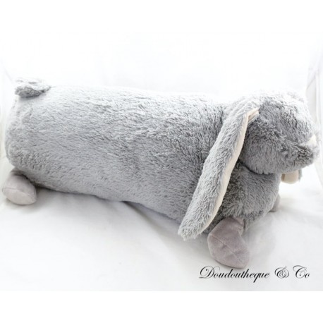 Plush cushion rabbit ATMOSPHERA gray pillow