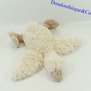 Ganso de felpa TEDDYKOMPANIET beige alargado 30 cm